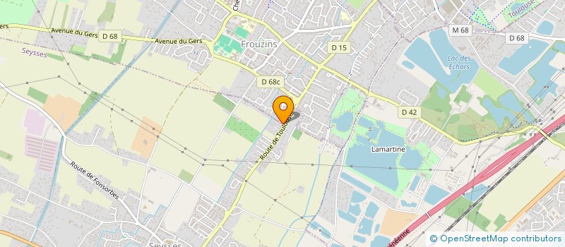 localisation de l'entreprise MOBIL'OC  FROUZINS