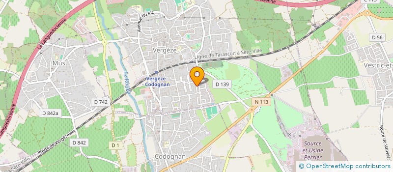 localisation de l'entreprise MOBIL'OCCAS  VERGEZE