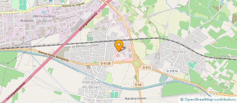 localisation de l'entreprise MOBIL PRESTATION à VILLENEUVE-LES-BEZIERS