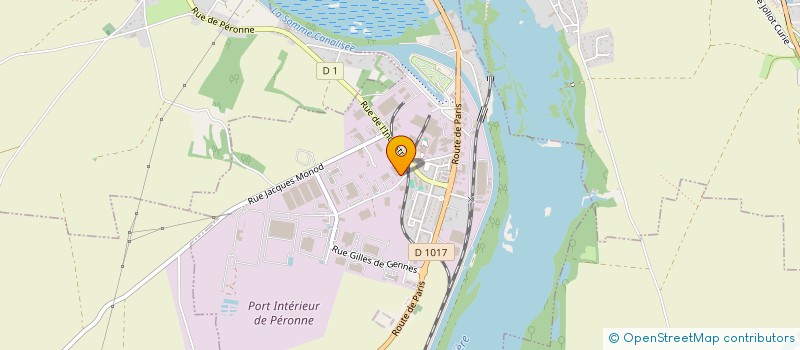 localisation de l'entreprise MOBIL SAT  PERONNE