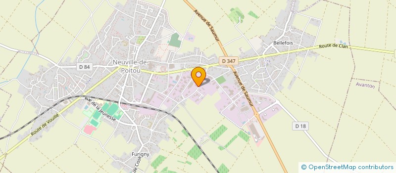 localisation de l'entreprise MOBIL UTIL  VOUILLE