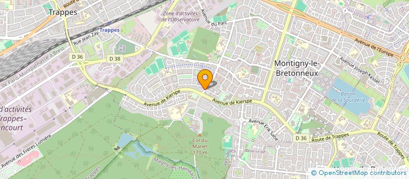 localisation de l'entreprise MOBILAB à MONTIGNY-LE-BRETONNEUX