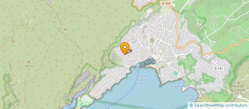 localisation de l'entreprise MOBILAGE à CASSIS
