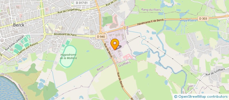 localisation de l'entreprise MOBILCAR'  BERCK