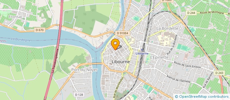 localisation de l'entreprise MOBILE AND CO à LIBOURNE