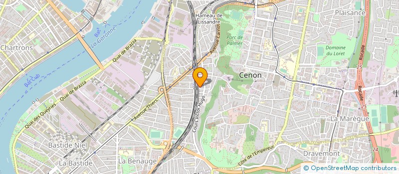 localisation de l'entreprise MOBILE ASSISTANCE COMPOSITES à CENON