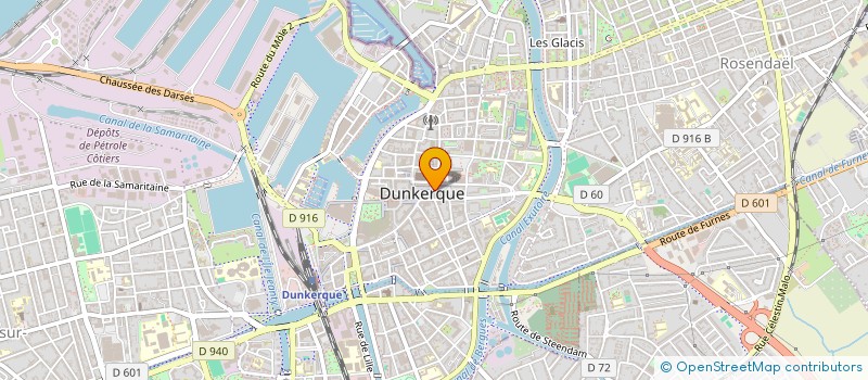 localisation de l'entreprise MOBILE COM à DUNKERQUE