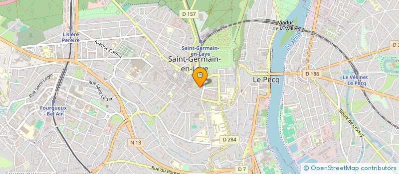 localisation de l'entreprise MOBILE@COM  SAINT-GERMAIN-EN-LAYE