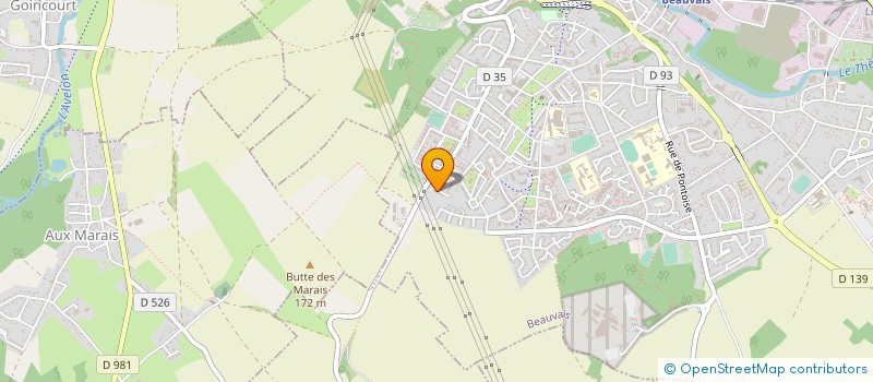 localisation de l'entreprise MOBILE EXPRESS PARE BRISE  BEAUVAIS