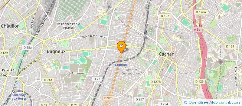 localisation de l'entreprise MOBILE FIXE à BAGNEUX