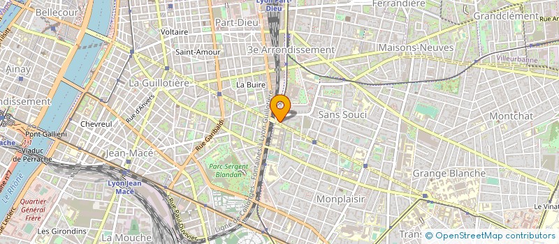 localisation de l'entreprise MOBILE INTERACTIONS GROUP  LYON