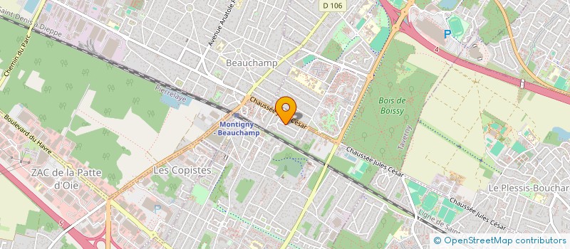 localisation de l'entreprise MOBILE INTERLUDE  BEAUCHAMP