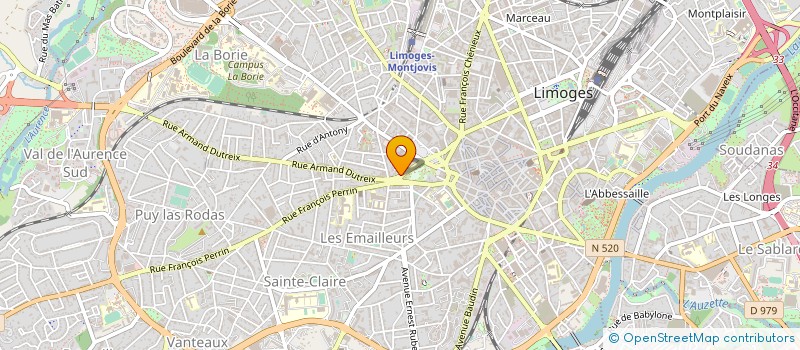 localisation de l'entreprise MOBILE IT à LIMOGES