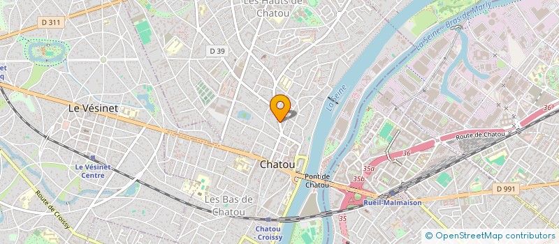 localisation de l'entreprise MOBILE ITINERARIES à CHATOU