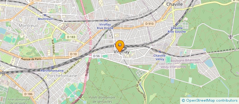 localisation de l'entreprise MOBILE NATIVE  VIROFLAY