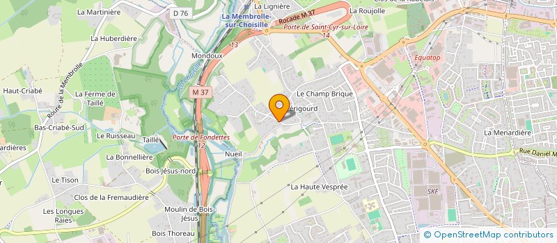 localisation de l'entreprise MOBILE OHM  SAINT-CYR-SUR-LOIRE