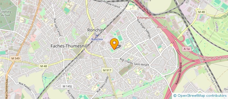 localisation de l'entreprise MOBILE PLUS  RONCHIN