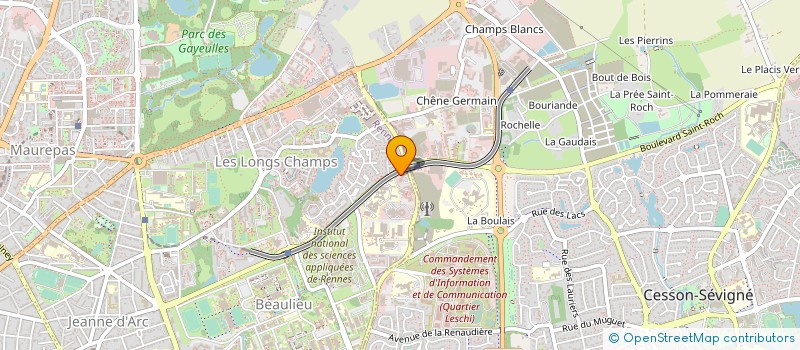 localisation de l'entreprise MOBILE READY à RENNES