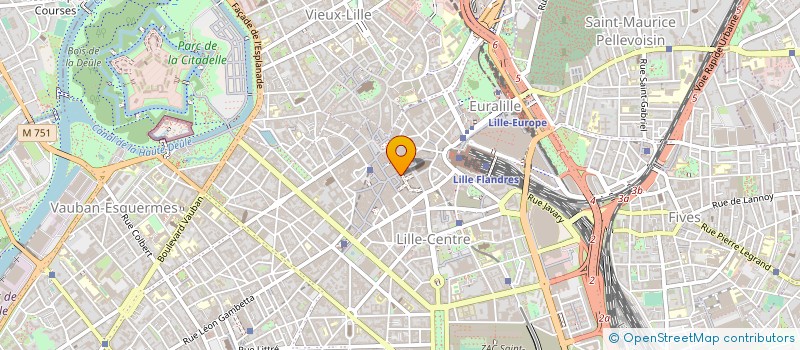 localisation de l'entreprise MOBILE STORE à LILLE