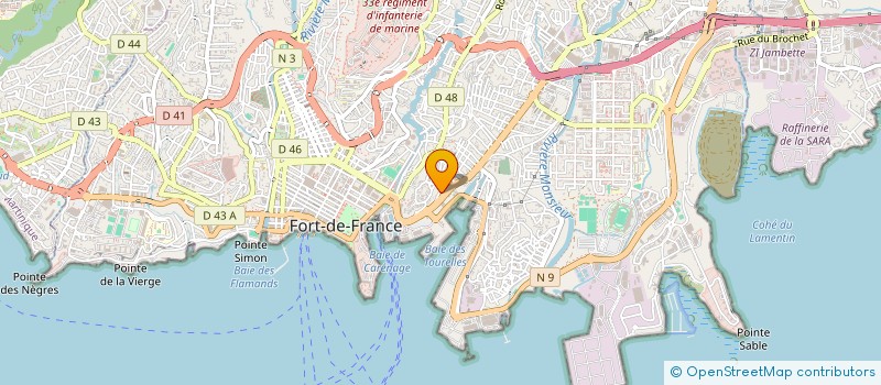localisation de l'entreprise MOBILEBIZNES.COM SARL à FORT-DE-FRANCE