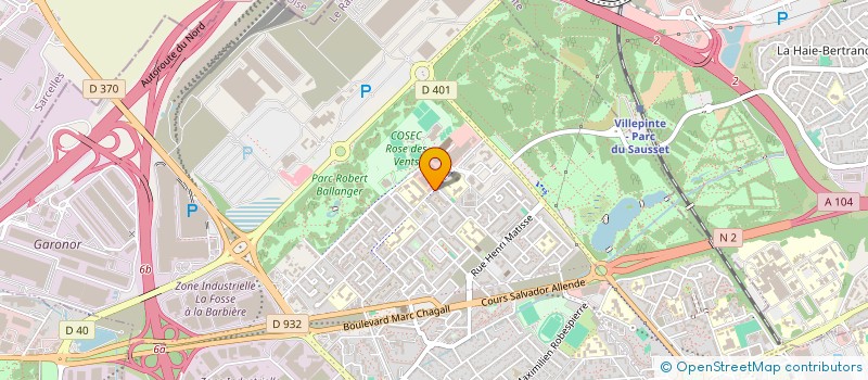 localisation de l'entreprise MOBILECO  AULNAY-SOUS-BOIS