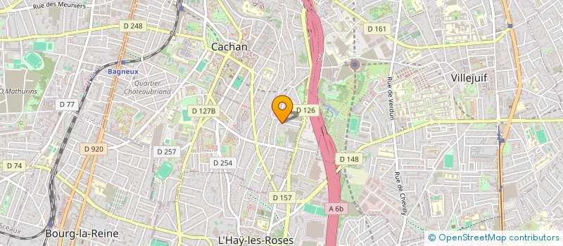 localisation de l'entreprise MOBILECTRICA à CACHAN