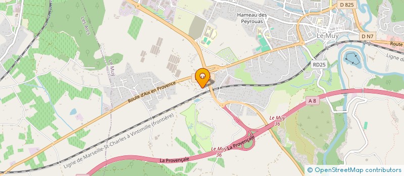 localisation de l'entreprise MOBILES HOMES DEVELOPPEMENT  LE MUY