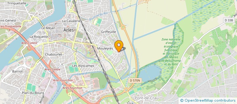 localisation de l'entreprise MOBILGYM à ARLES