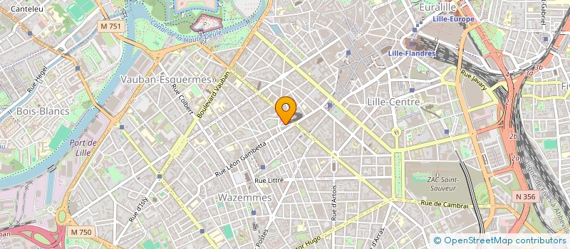 localisation de l'entreprise MOBILHOMMES à LILLE
