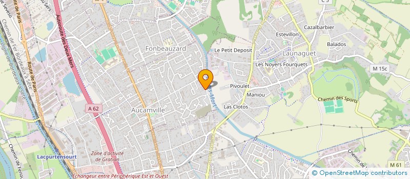 localisation de l'entreprise MOBILI'HOME à AUCAMVILLE