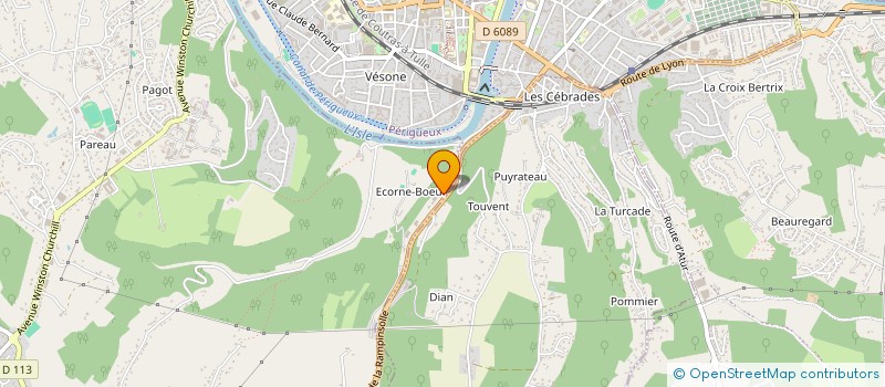 localisation de l'entreprise MOBILI ONE à COULOUNIEIX-CHAMIERS