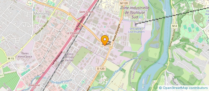 localisation de l'entreprise MOBILIA à TOULOUSE