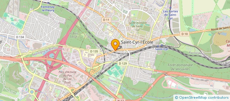 localisation de l'entreprise MOBILIA CONCEPT  SAINT-CYR-L'ECOLE