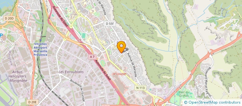 localisation de l'entreprise MOBILIA TRANS  VITROLLES