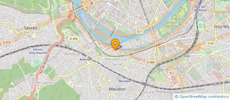 localisation de l'entreprise MOBILIANS à MEUDON