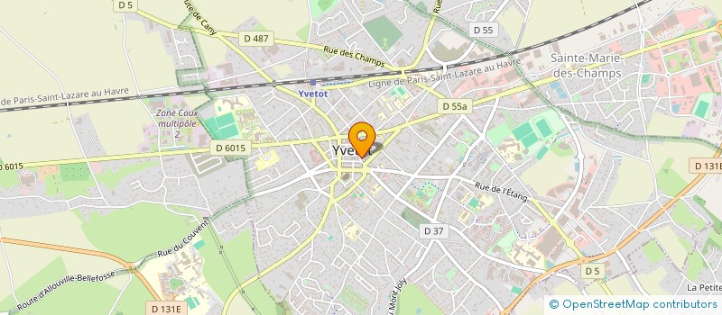 localisation de l'entreprise MOBILIER 76  YVETOT