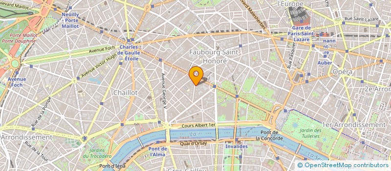 localisation de l'entreprise MOBILIER AGENCEMENT DECORATION  PARIS