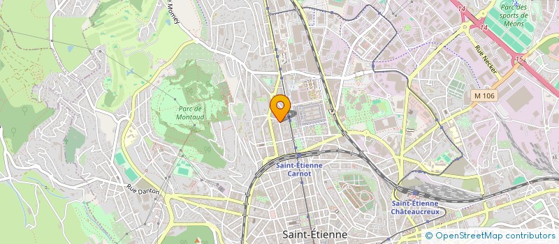 localisation de l'entreprise MOBILIER COLLECTIVITE DISTRIBUTION  SAINT-ETIENNE