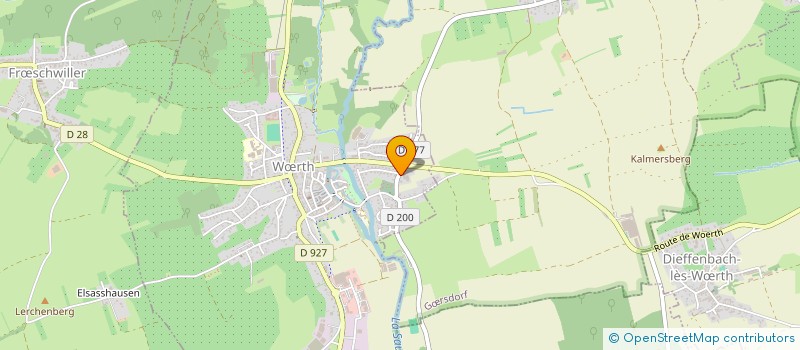 localisation de l'entreprise MOBILIER D ALSACE  WRTH