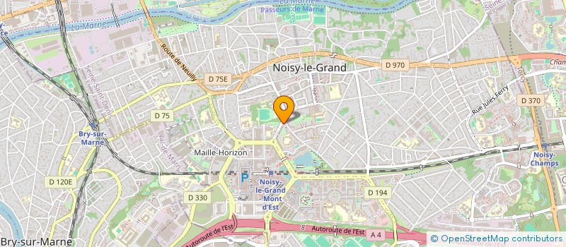 localisation de l'entreprise MOBILIER EPOXY à NOISY-LE-GRAND