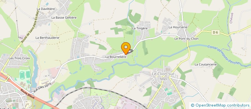 localisation de l'entreprise MOBILIER ESPACE CREATION à PORNIC
