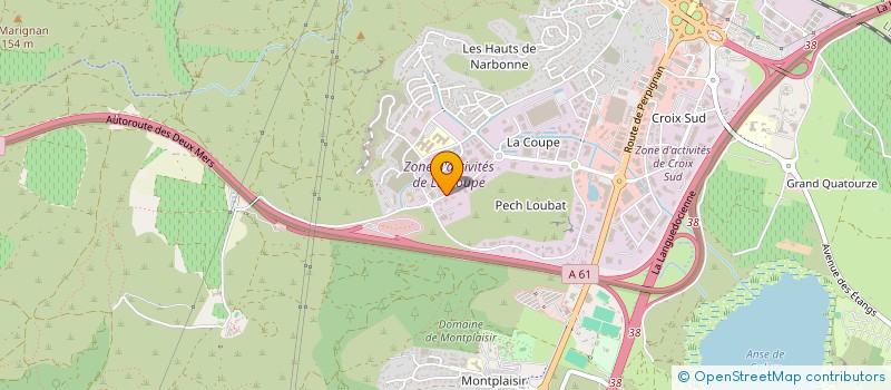 localisation de l'entreprise MOBILIER ET REFRIGERATION  NARBONNE