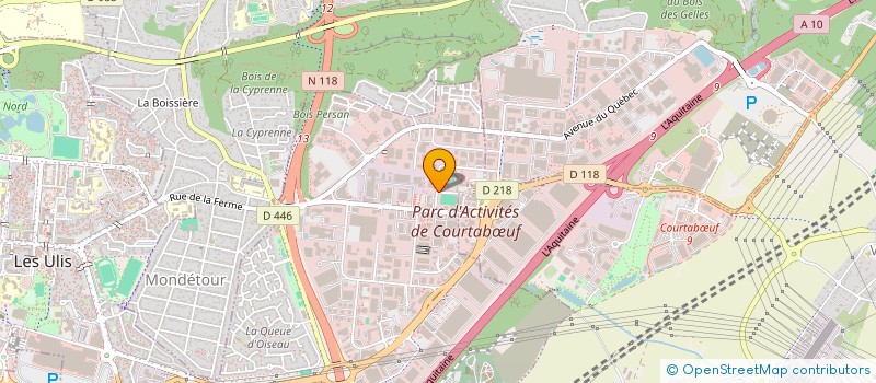 localisation de l'entreprise MOBILIER NETTOYAGE à LES ULIS