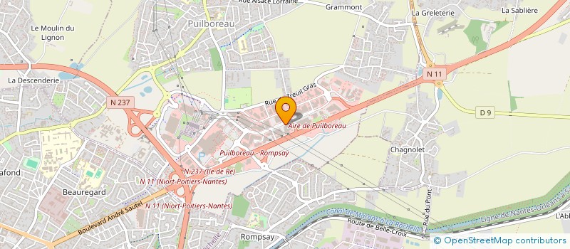 localisation de l'entreprise MOBILIER NORDIQUE LA ROCHELLE à PUILBOREAU