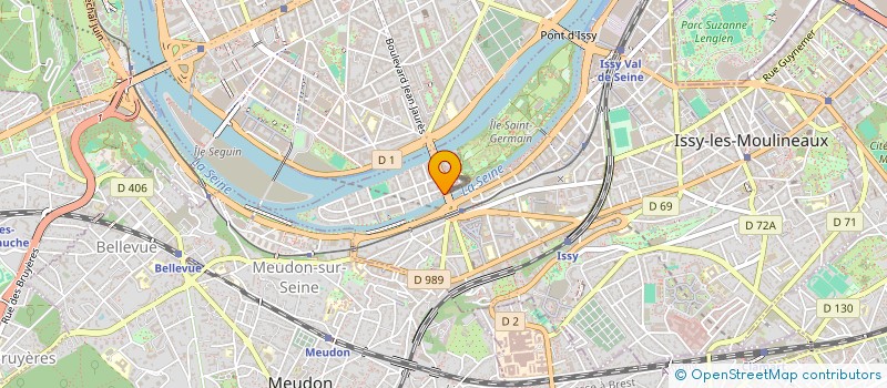 localisation de l'entreprise MOBILIER PERSONNEL à ISSY-LES-MOULINEAUX