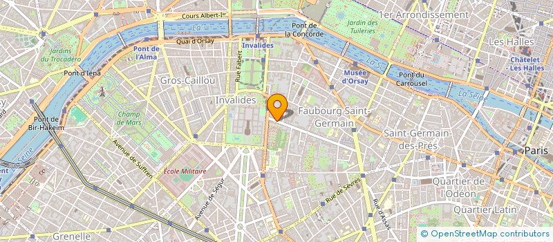 localisation de l'entreprise MOBILIERE VARENNE  PARIS