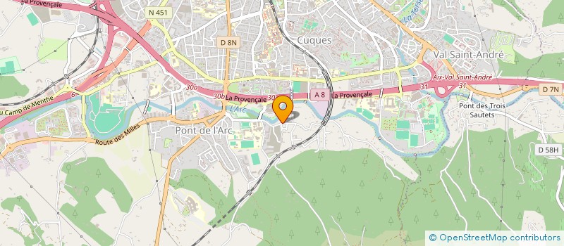 localisation de l'entreprise MOBILINK à AIX-EN-PROVENCE