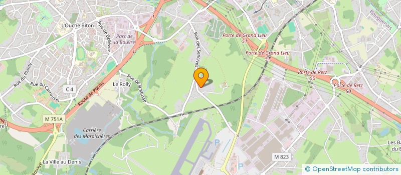 localisation de l'entreprise MOBILIS AMENAGEMENTS à BOUGUENAIS