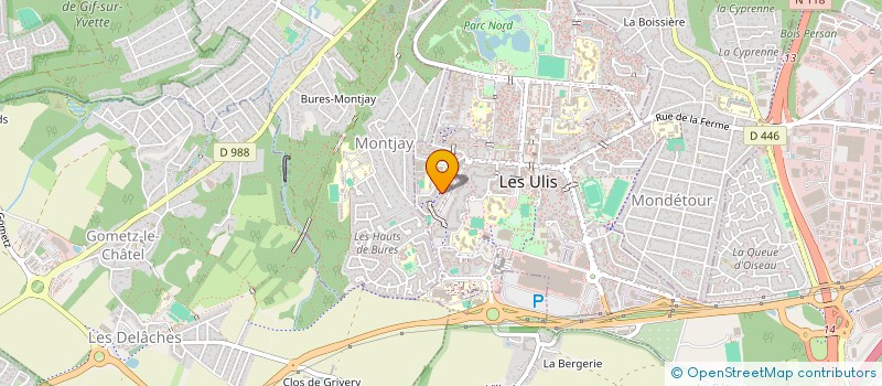localisation de l'entreprise MOBILIS CONSEIL  LES ULIS