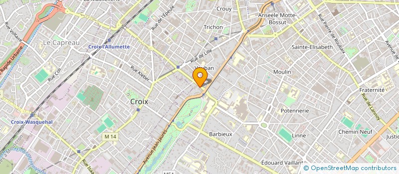 localisation de l'entreprise MOBILIS GESTION  ROUBAIX
